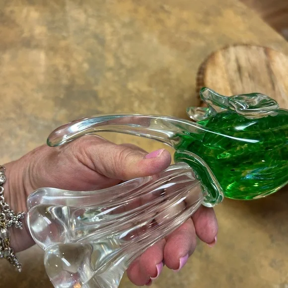 Hand Blown Murano Glass Cockatoo Heavy Art Figurine - Picture 13 of 15